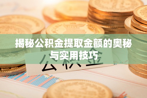 玄武揭秘公积金提取金额的奥秘与实用技巧