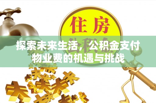 玄武探索未来生活，公积金支付物业费的机遇与挑战