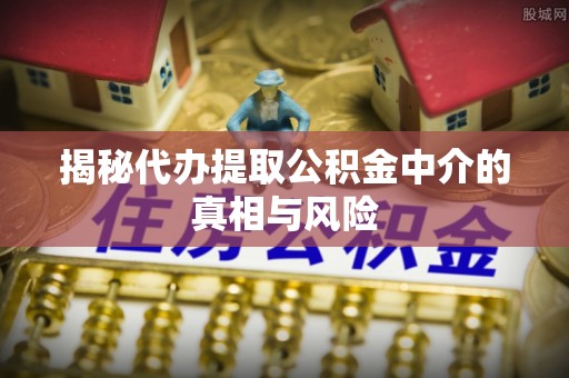 玄武揭秘代办提取公积金中介的真相与风险