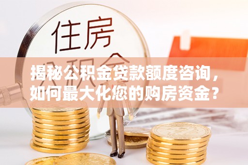 玄武揭秘公积金贷款额度咨询，如何最大化您的购房资金？