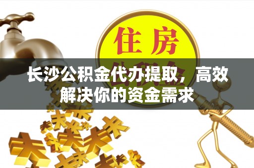 玄武长沙公积金代办提取，高效解决你的资金需求