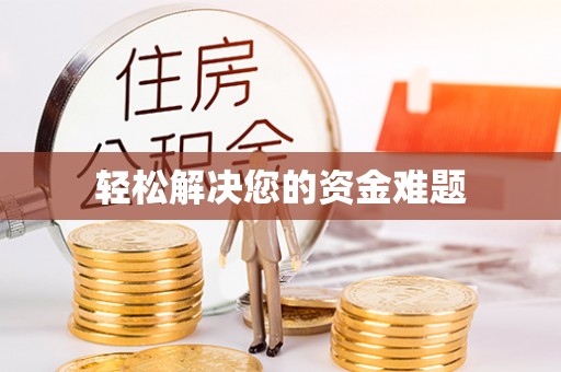 玄武轻松解决您的资金难题