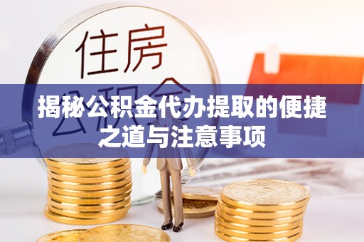 玄武揭秘公积金代办提取的便捷之道与注意事项